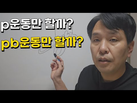 P 수련과 PB 수련, 동영박사는 무엇이 다르다고 설명할까